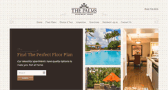 Desktop Screenshot of palmsapts.com